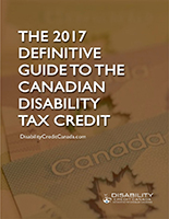 2017-A GUIDE TO THE DISABILITY TAX CREDIT