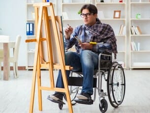 disabled artist